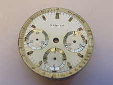 valjoux 72 dial dial 31MM valjoux 72 R dial BERNEY silver 6