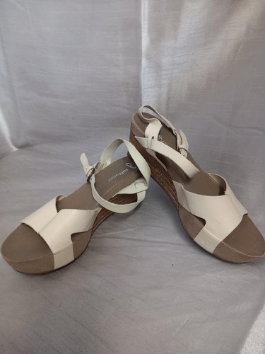 Clarks softwear wedge cream - softwear,