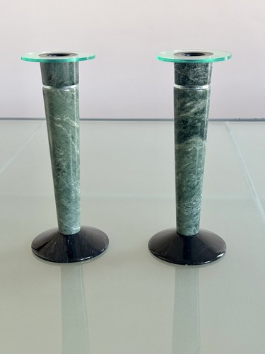 Postmodern stone candle
