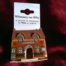 Vintage WADE Whimsey-on-Why No. 18 Railway Station English Village Miniature