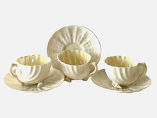 Old Belleek Neptune Cups and