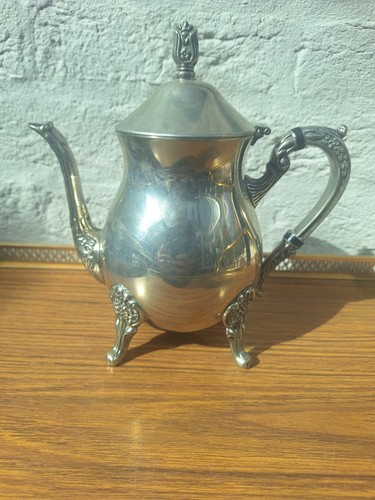 Vintage ornate silver plated - vintage,