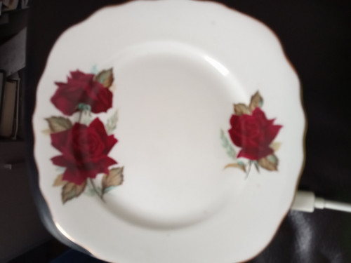 Royal vale bone china - royal, plate