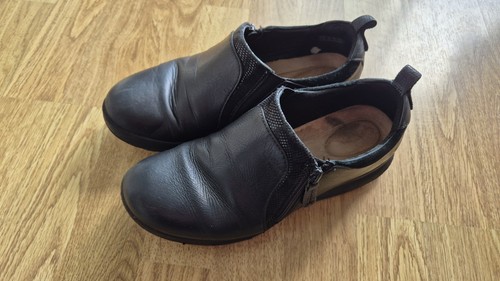 Clarks black nursing - , shoes