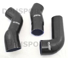 BMW E60, E61 5 SERIES 530d, 525d SILICONE INTERCOOLER EGR TURBO HOSE KIT BLACK