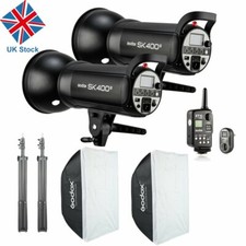 UK Godox 2x 400w SK400II