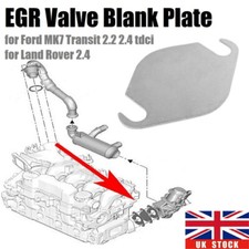 EGR Valve Blank Plate for Ford MK7 Transit 2.2 2.4 tdci for Land Rover FIAT UK·
