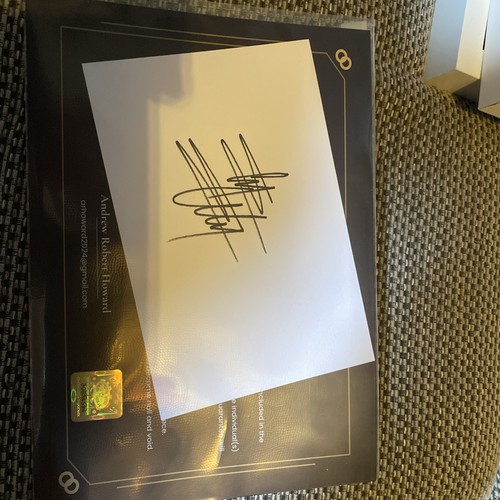 Sylvester stallone signed - sylvester,