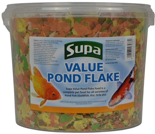 Supa value pond flake - value,