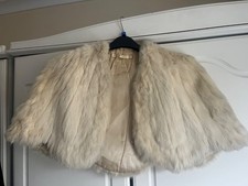 vibtage 1950s fur cape
