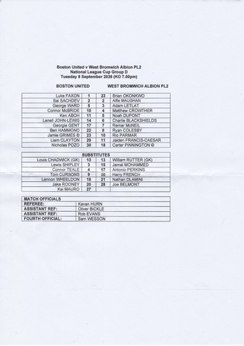 Boston united west bromwich - united,