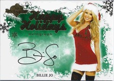 BILLIE JO POWERS- Actress & Model - Official Benchwarmers Autograph Trading Card