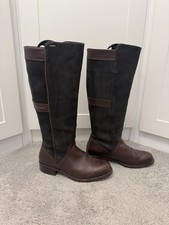 Women’s Dubarry Boots Size 6, brown and black gortex