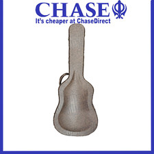 Chase Deluxe Guitar Hard Case for Acoustic Guitar with Inbuilt Hygrometer  .