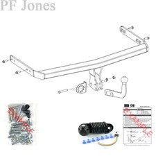 Oris Towbar for Volkswagen Golf Hatchback 1997-2004 - Fixed Swan Neck Tow Bar