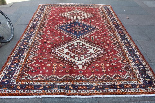 Vintage hand made - hand, rug