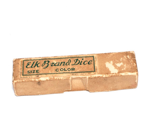 Vintage celluloid elk brand - elk,