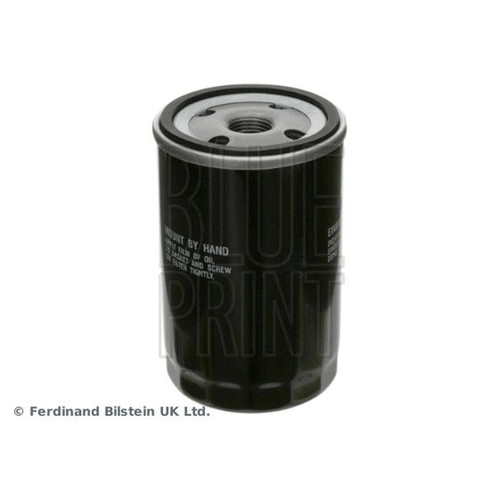 Blue print engine oil filter - print,