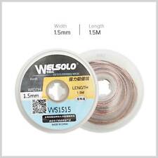 WELSOLO Desolder Desoldering Braid Wick Wire Mop Solder Sucker