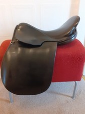 Black Falcon Saddle, 17" And
