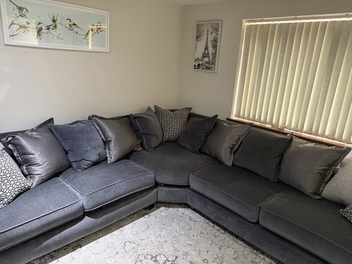 Furniture village grey fabric - furniture,