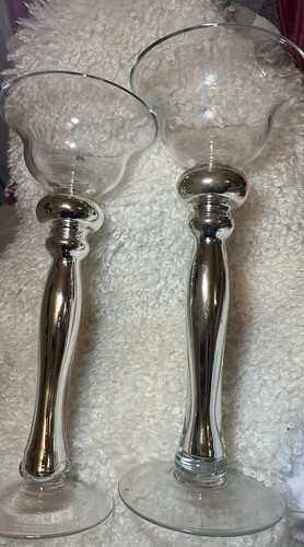 Tall handmade glass - tall, hurricane