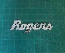 Vintage 60's Rogers Script