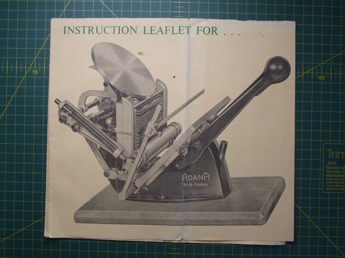 Letterpress printing adana - letterpress,