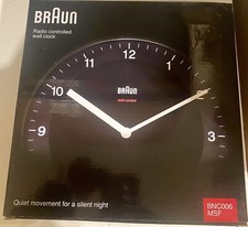 Braun Clock BNC006 BNC006MSF  NEW   R.R.P £59.99 EACH..  