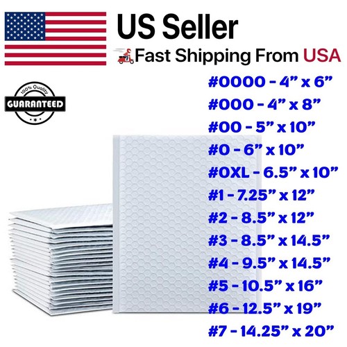 Poly bubble mailers - mailers, shipping