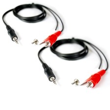 Skytronic 3.5mm Stereo Twin