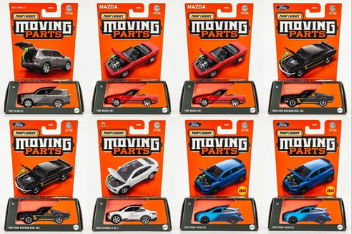 Matchbox 2024 moving parts - 2024,