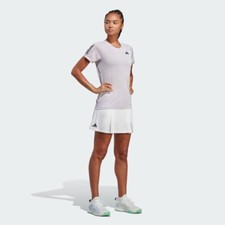 adidas Pleated Skirt Club Womens Tennis White Sports Gym