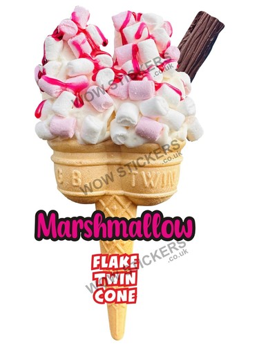 Ice cream van sticker