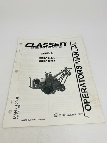 Schiller classen hydro - schiller, hydro-drive