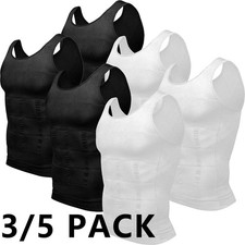 [5 Pack] Mens Slimming Tummy
