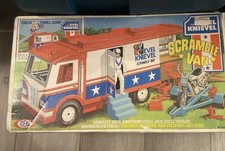 Evel Knievel Scramble Van 1973 Vintage Original Box with Accessories