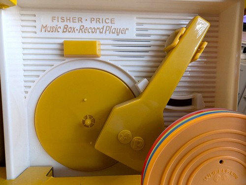 Fisher price music - box, record