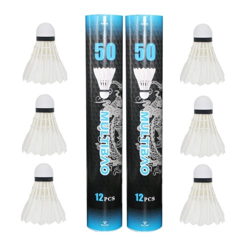 Multibao 12pcs badminton - 12pcs,