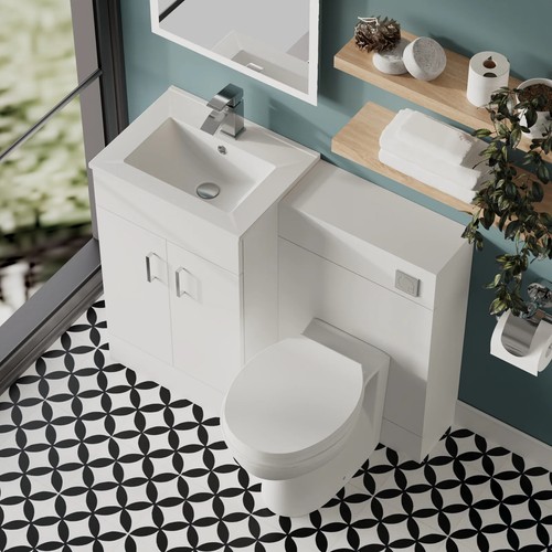Nova 1000mm gloss white - 1000mm,