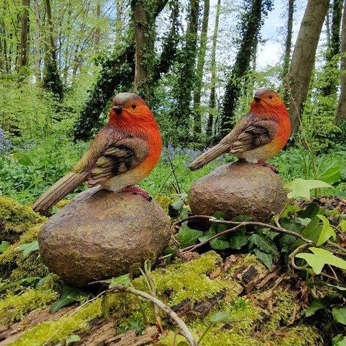 Robin stone resin garden - stone,