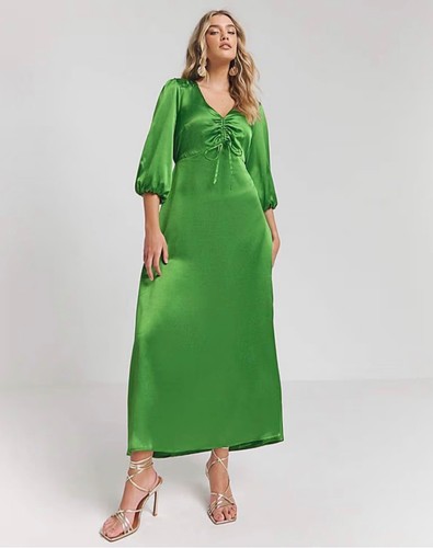 Joanna hope green ruched front - joanna,