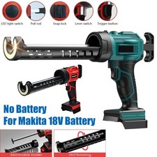 Cordless Electric Caulking Glass Mastic Sealant Glue Gun For Makita Battery 18V