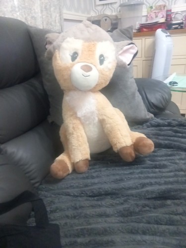 Big bambi plush soft toy - soft,