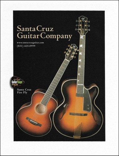 2008 santa cruz guitar - cruz,