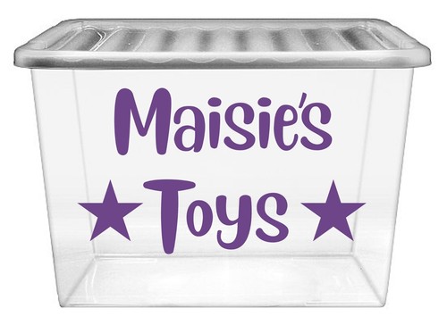 Personalised name toys vinyl - name,