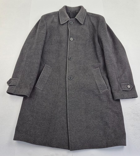 Coat medium grey mens - coat,