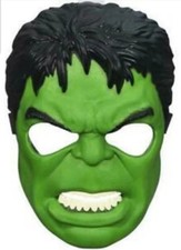 Marvel Hulk Face Mask Children Party Costume Avengers Kids Dress Up Boys Girls