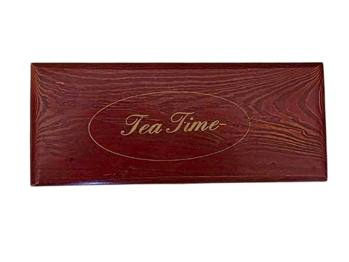 Tea time vintage compartment - tea, 3-compartment