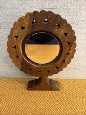 Vintage Hand Carved Mirror